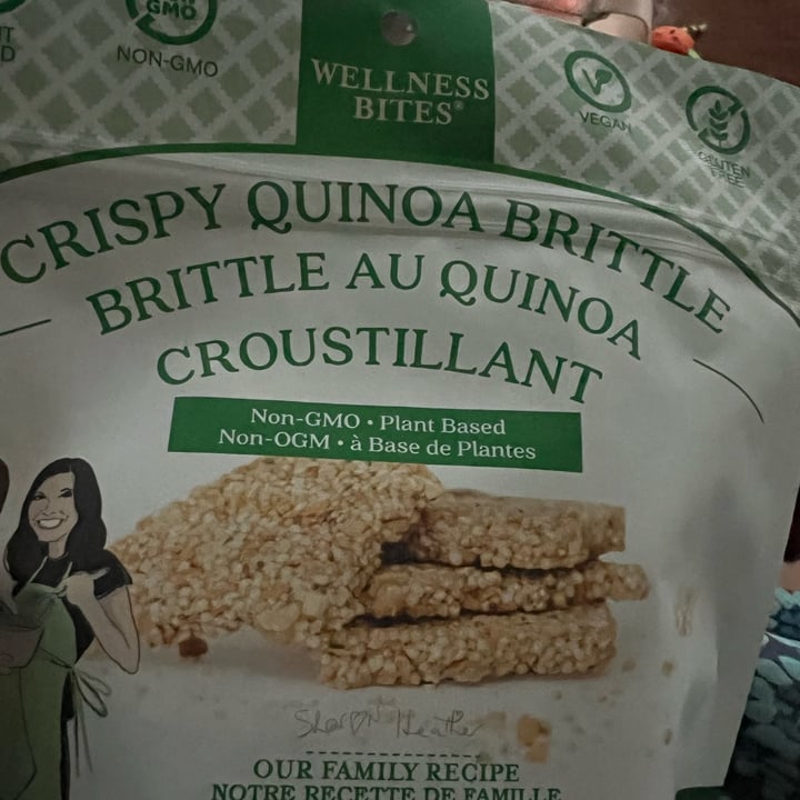 photo of Wellness bites Crispy quinoa brittle shared by @allycat38 on  30 Aug 2025 - review