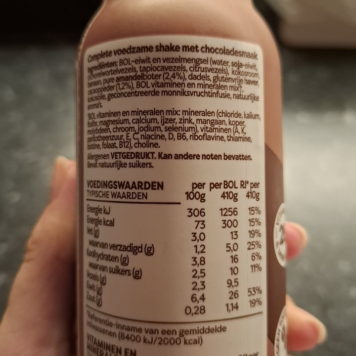 photo of BOL chocolade power shake shared by @frendssnotfood on  09 Oct 2025 - review
