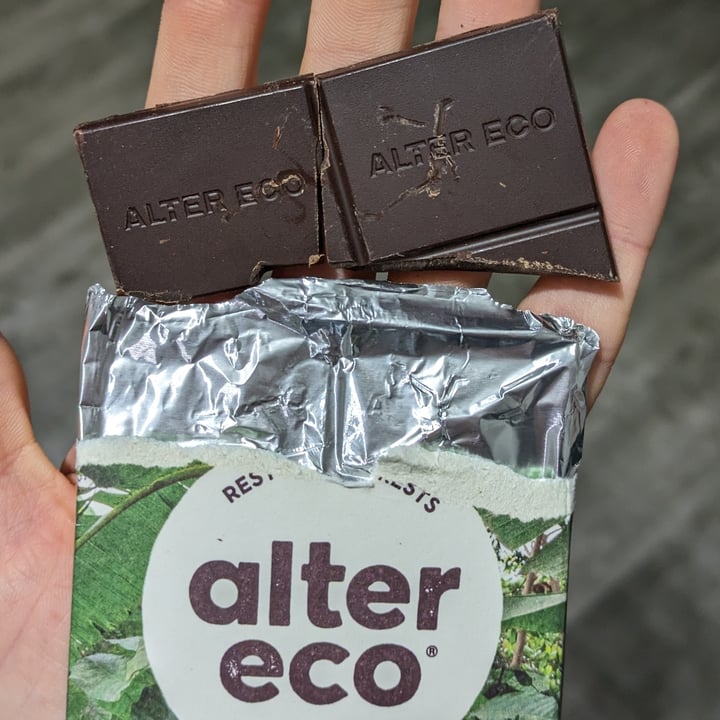photo of Alter Eco Super Blackout 90% shared by @brtjohns on  09 Nov 2023 - review