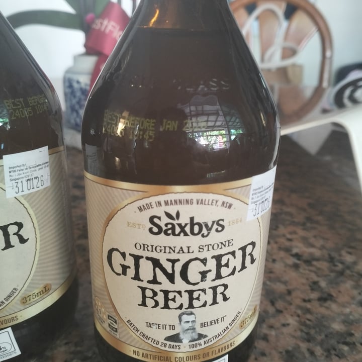 photo of Saxbys Ginger Beer shared by @ppyenlin on  16 Mar 2024 - review