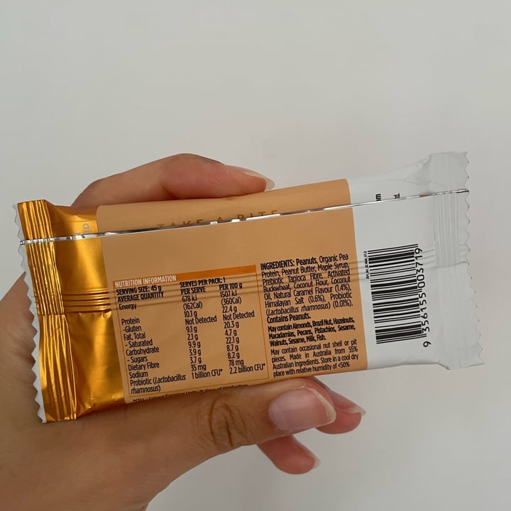 photo of Jshealth Salted caramel protein bar shared by @pauladelriver on  15 Aug 2025 - review
