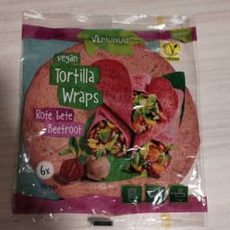 Vemondo Vegan Tortilla Wraps Rote Bete Beetroot