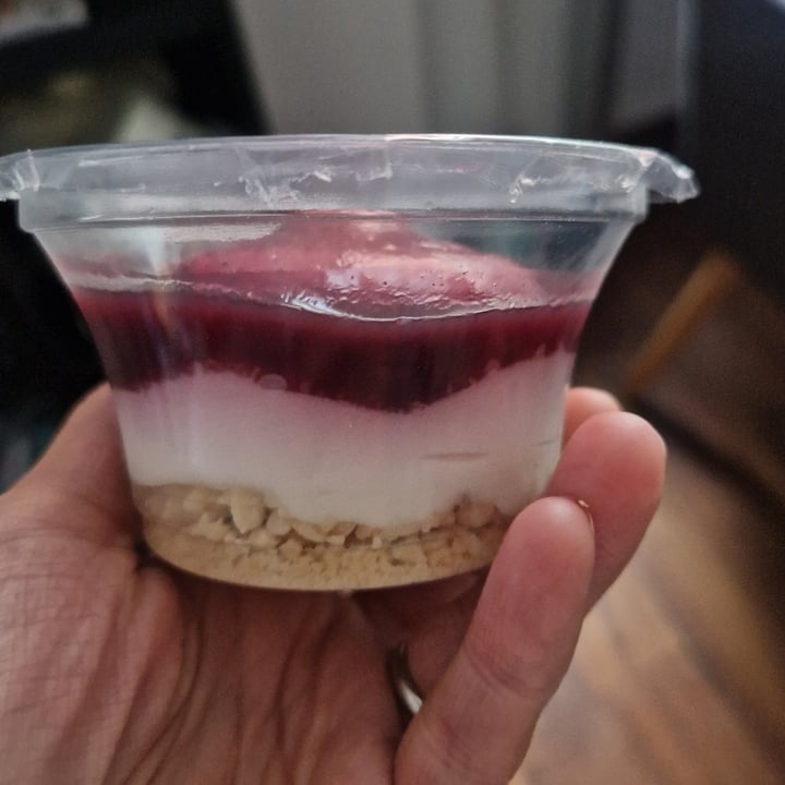 photo of Vemondo veganes dessert blaubeere shared by @janaplantpowered on  21 Jan 2024 - review