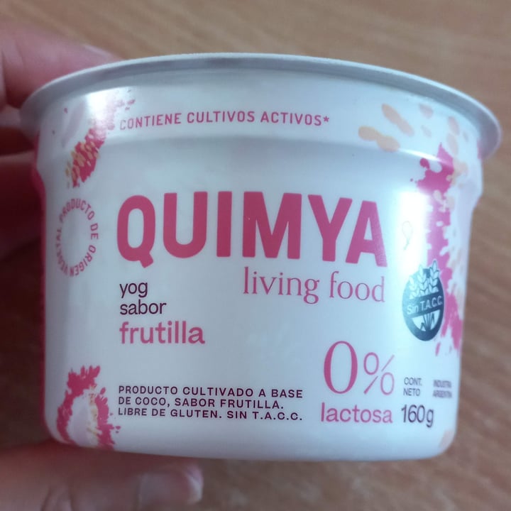 photo of Quimya Yogur sabor Frutilla shared by @nadya84 on  20 Oct 2023 - review