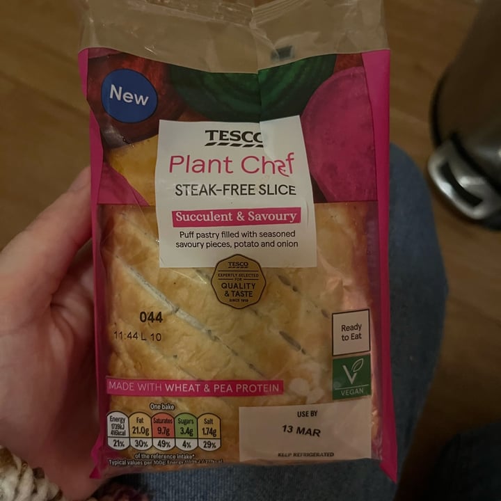 photo of Tesco Plant Chef Steak-Free Slice shared by @twiggyzombie on  15 Mar 2024 - review