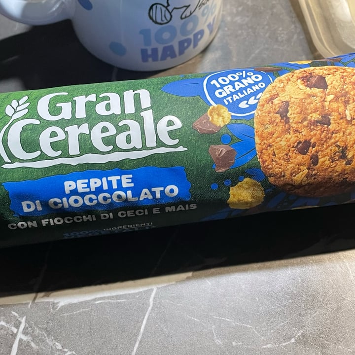 photo of Gran Cereale Biscotti con pepite di cioccolato, fiocchi di ceci e mais shared by @clxolao on  15 Jul 2025 - review