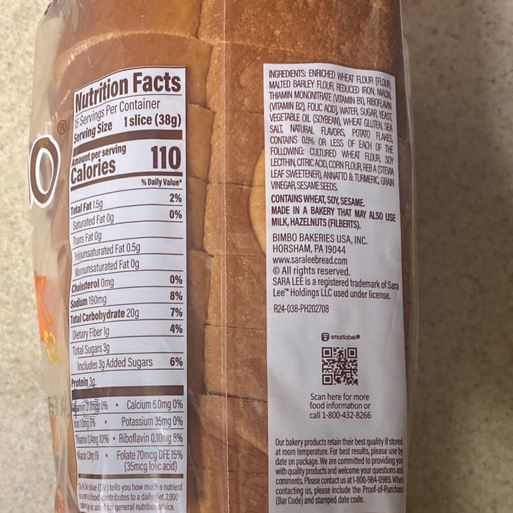 photo of Sara Lee Hawaiian Bread shared by @karthick on  29 Aug 2024 - review