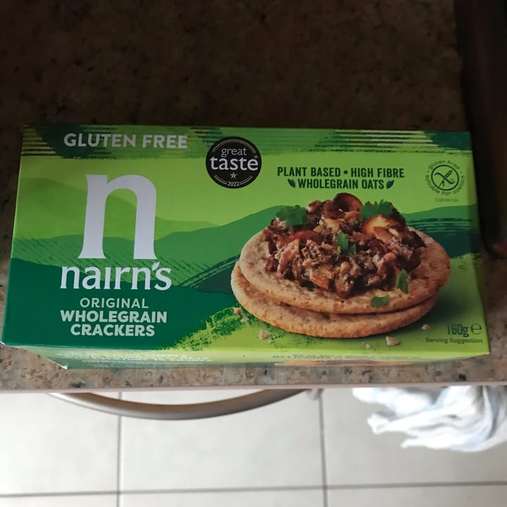 photo of Nairn's Nairn's Glutenfree original wholegrain crackers shared by @scottye on  26 Dec 2023 - review