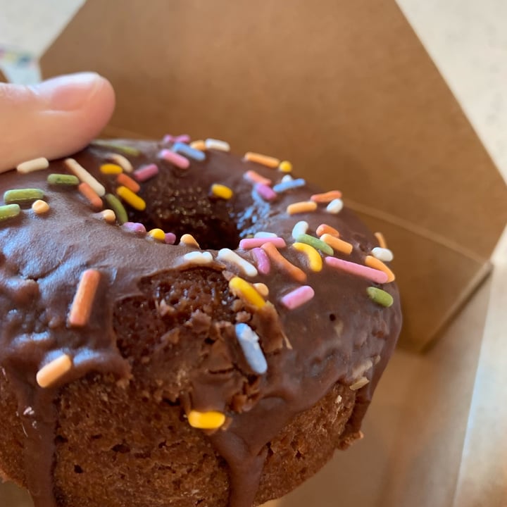 photo of JOi Café chocolate donut shared by @hummingbirdgarden on  28 Jan 2024 - review