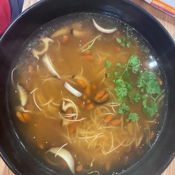 photo of Lotus Cafe 莲心食坊 herbal soup mee sua shared by @veganhubby on  14 Dec 2023 - review