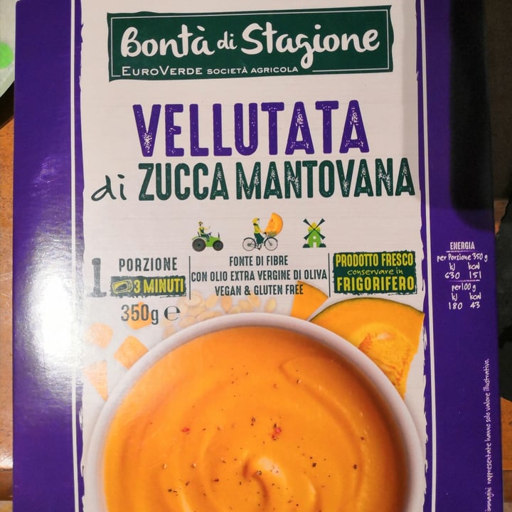 photo of Bontà di stagione Vellutata di Zucca mantovana shared by @kiku10 on  16 Nov 2023 - review