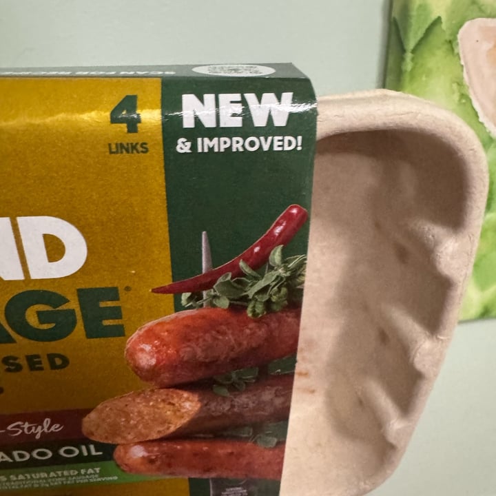 photo of beyond sausage Hot Italian Style Made with Avocado Oil shared by @onehungryvegan on  08 Oct 2025 - review