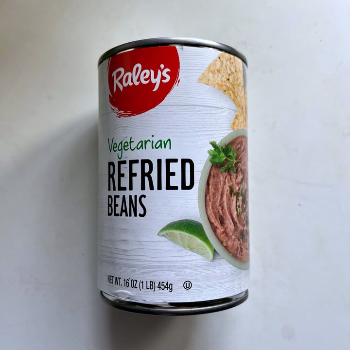 photo of Raley's Vegetarian Refried Beans shared by @kyu on  17 Jan 2024 - review