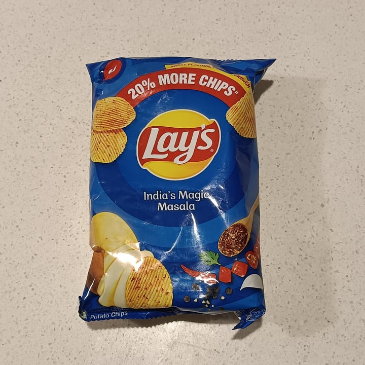 photo of Lay's Potato Chips India’s Magic Masala Flavour shared by @tardisco on  06 Oct 2025 - review