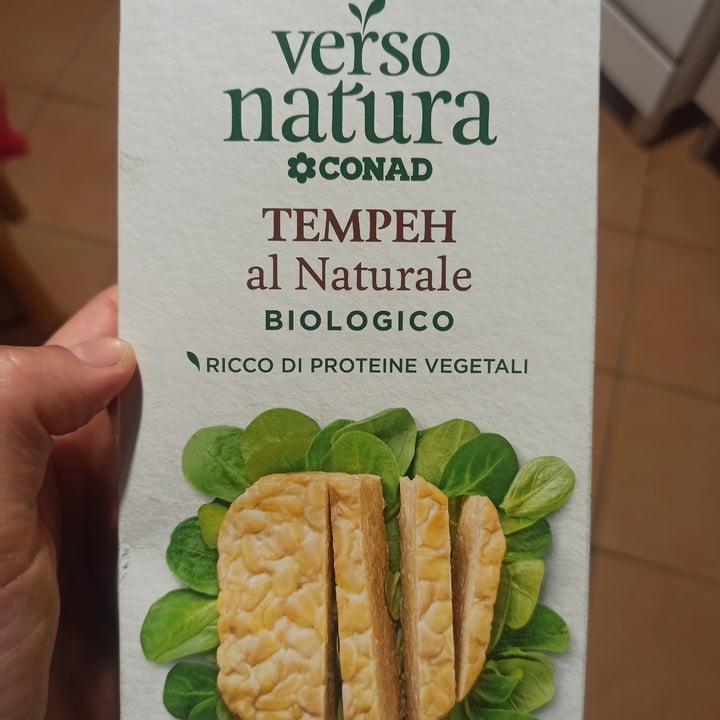 photo of Verso Natura Conad Bio  tempeh al naturale biologico shared by @fedegoesgreen on  24 Apr 2024 - review