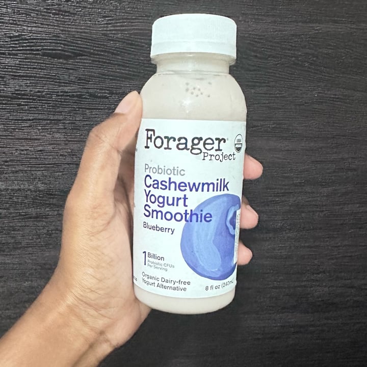 photo of Forager Project Cashewmilk Yogurt Smoothie Blueberry shared by @allidoisvin on  07 Oct 2023 - review