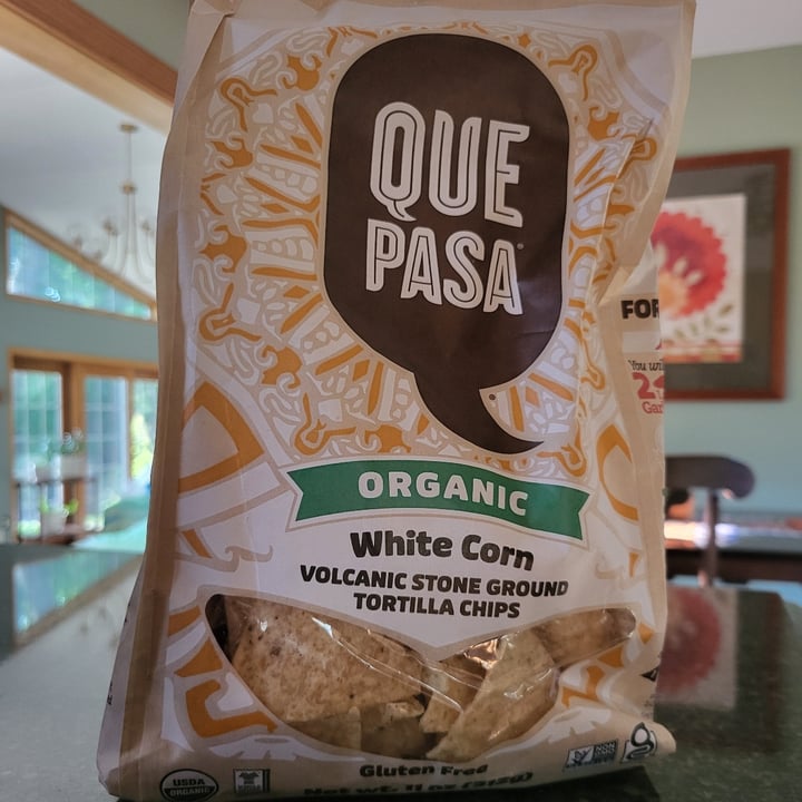 photo of Que Pasa Organic White Corn Tortilla Chips shared by @acastillon on  05 Aug 2025 - review