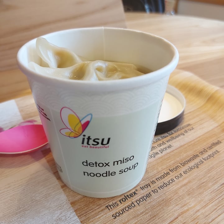 photo of itsu Detox Miso Noodle Soup shared by @lucyvictoria92 on  22 Dec 2023 - review