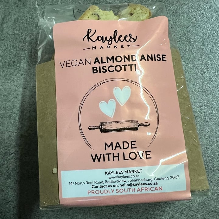 photo of Kaylees market almond anise biscotti shared by @ftc on  21 Oct 2023 - review