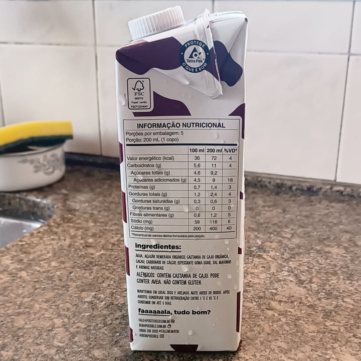 photo of Possible Sabor Chocolate Sem Leite shared by @carlak on  25 Nov 2024 - review