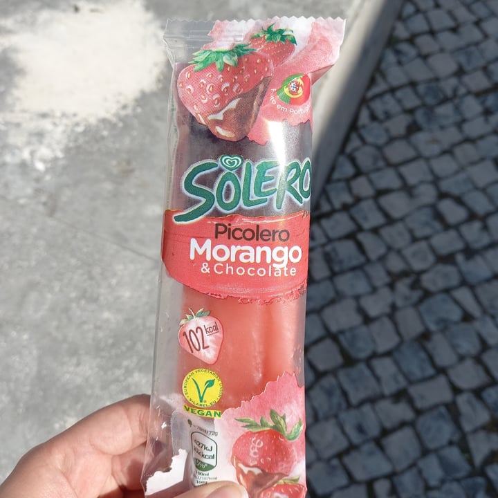 photo of Solero Picolero Morango e Chocolate shared by @sararito on  22 Apr 2024 - review