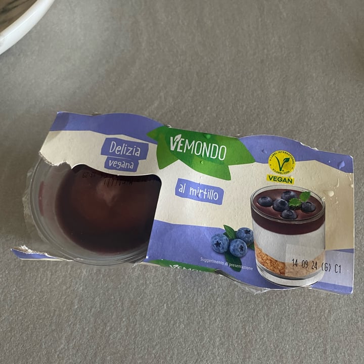 photo of Vemondo cheese cake mirtillo shared by @chica86 on  08 Sep 2024 - review