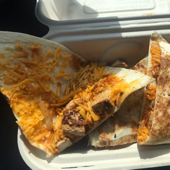 photo of Zammy's Vegan Kitchen BBQ Quesadilla shared by @arronlee on  28 Mar 2024 - review