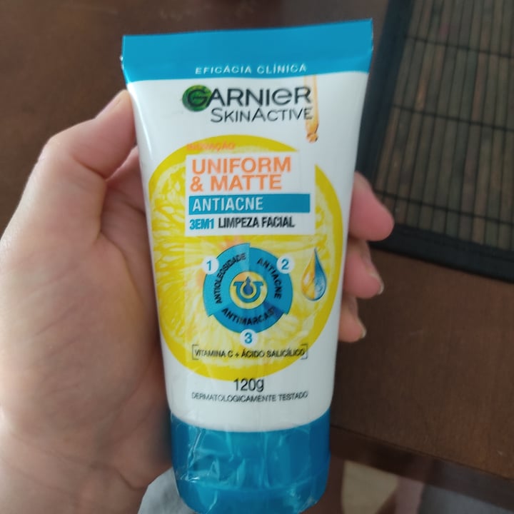 photo of Garnier skin active 3em1 Limpeza Facial shared by @josii on  11 Jan 2025 - review
