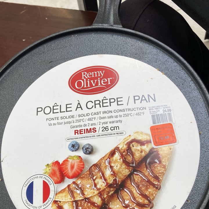 photo of Remy Olivier Porêle à crêpe en fonte shared by @hungrywoman on  12 May 2024 - review