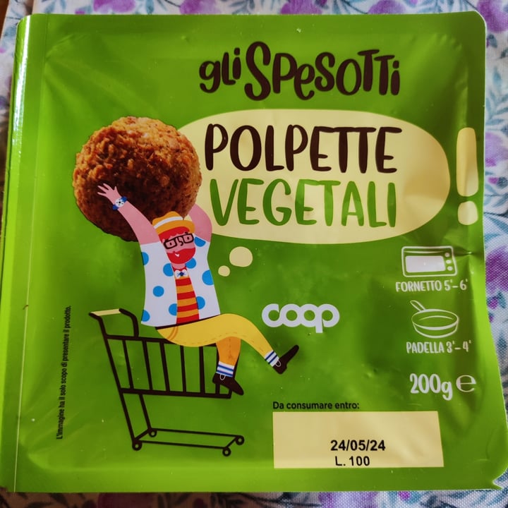 photo of Gli spesotti Coop Polpette vegetali shared by @michelanice on  26 Apr 2024 - review