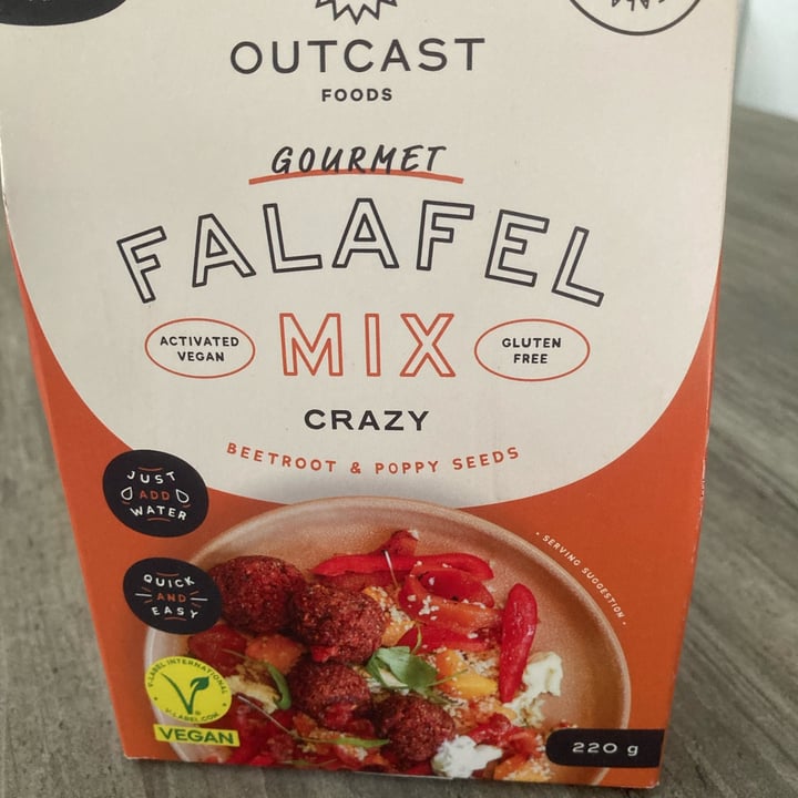 photo of Outcast Foods Crazy Falafel Mix shared by @maesti on  17 Mar 2025 - review