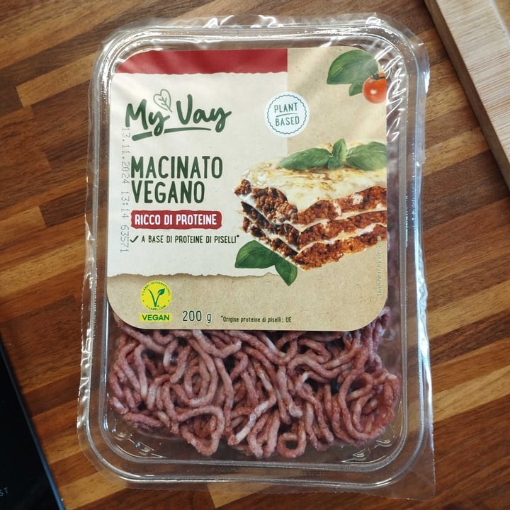 photo of MyVay macinato vegano shared by @urdva on  03 Nov 2024 - review