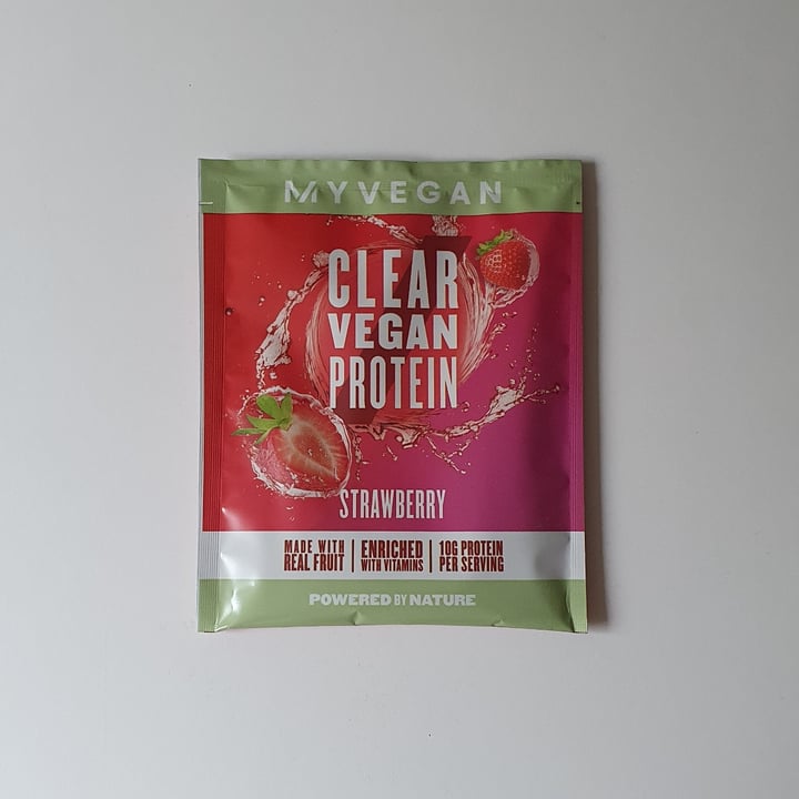 MYVEGAN Clear vegan Protein Fresa Review abillion