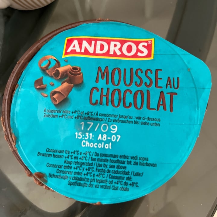 photo of Andros Gourmand végétal au lait de coco Mousse Au Chocolat shared by @soff98 on  17 Sep 2023 - review