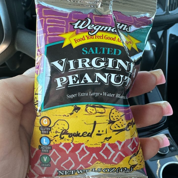 photo of Wegmans Salted Virginia Peanuts shared by @clarec36 on  10 Oct 2024 - review