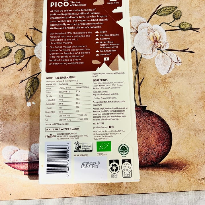 photo of Pico Chocolate Hazelnut M*lk shared by @lil-chickpea on  18 Mar 2024 - review
