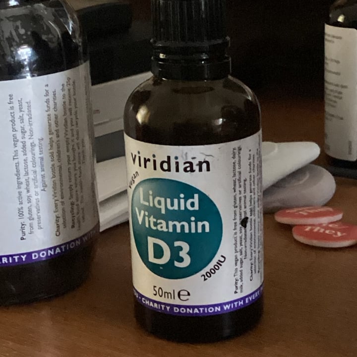 Viridian Nutrition Liquid Vegan Vitamin D3 Drops 2000iu Review abillion