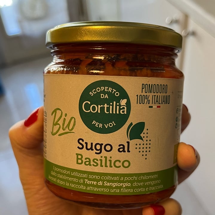 photo of Cortilia Sugo al basilico bio shared by @tipsyballoons on  25 Apr 2024 - review