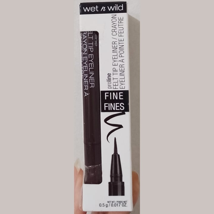 photo of Wet n Wild Beauty Proline Felt Tip Eyeliner shared by @vicmartinezs on  24 Mar 2024 - review