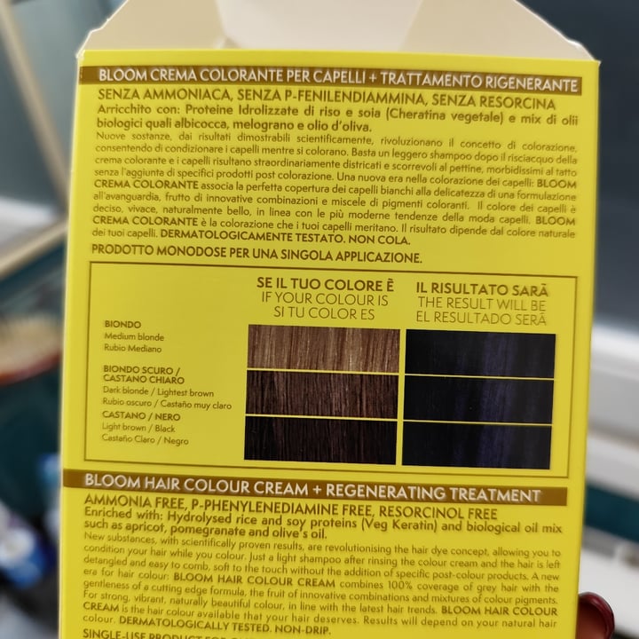 photo of Dikson Crema colorante + trattamento rigenerante per capelli shared by @carliperli on  30 Sep 2025 - review