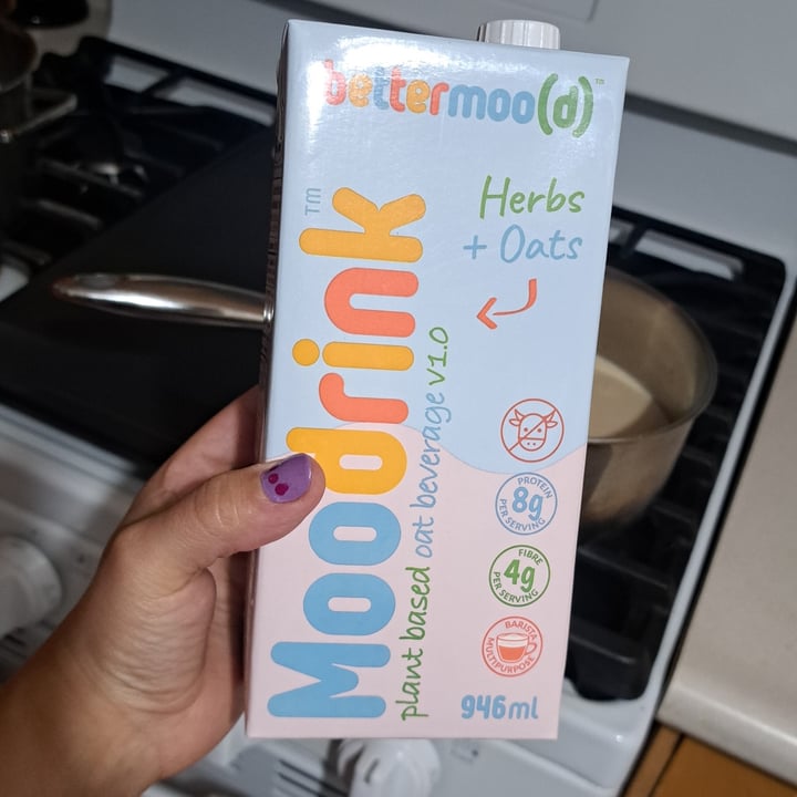 photo of Bettermood Moodrink - Herbs + Oats - Plant Based Oat Beverage V1.0 shared by @svraphael88 on  21 Apr 2024 - review