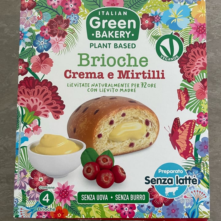 photo of italian green bakery Brioche Crema E Mirtilli shared by @jess89 on  02 Jun 2024 - review