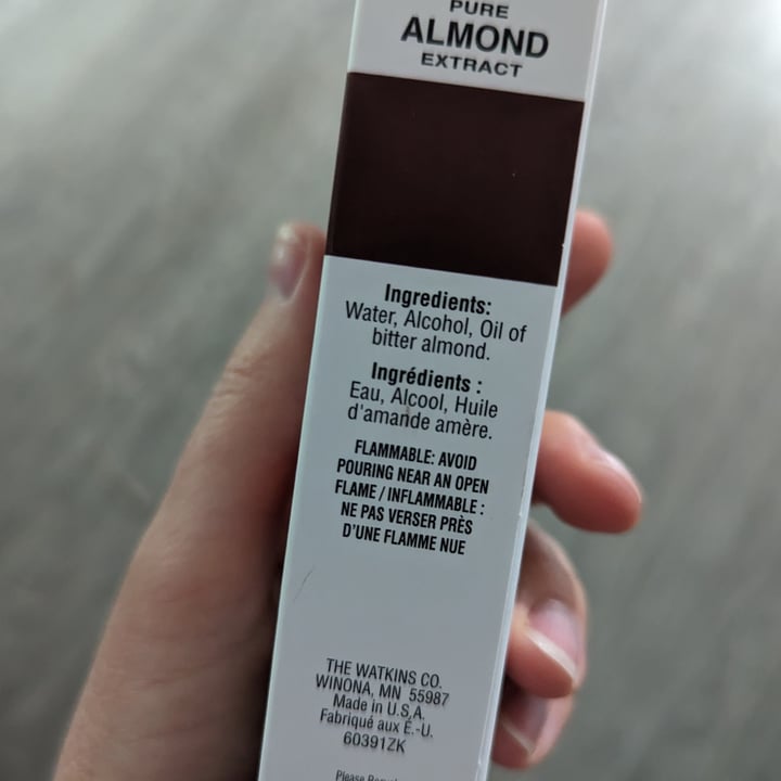 photo of Watkins Pure Almond Extract shared by @tina360 on  03 May 2024 - review