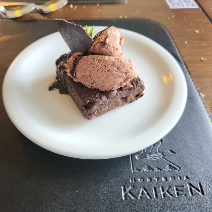 photo of Hosteria Kaiken Brownie Con helado shared by @rubenlpaz on  07 Jan 2024 - review