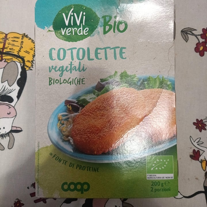 photo of Vivi Verde Coop cotolette vegetali biologiche shared by @arielasalcini on  15 Apr 2024 - review