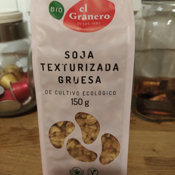 photo of El granero Soja instant - Soja Texturizada Fina shared by @marinasnchez on  26 Dec 2023 - review
