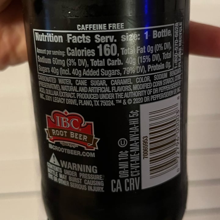 photo of IBC Root Beer IBC Root Beer shared by @ameriamber on  25 Aug 2025 - review