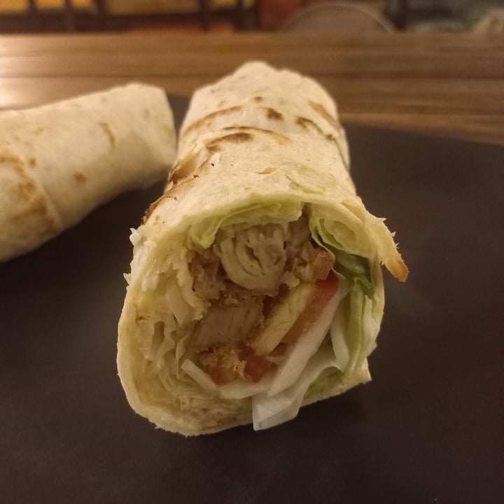photo of Vegan Heaven Chicken Wrap shared by @punilu on  21 Sep 2023 - review