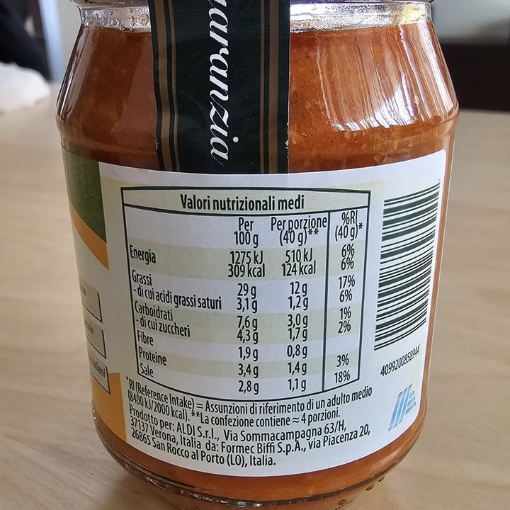 photo of Just Veg! (ALDI Italy) Ragù Con Soia shared by @jennycom on  15 Feb 2024 - review
