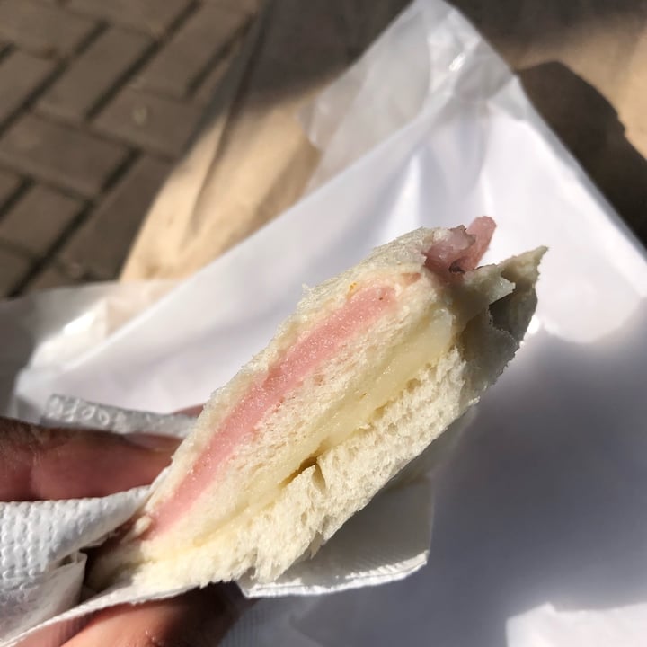 photo of Heaven vegan palermo Sandwich de Miga shared by @vegandann on  06 Sep 2023 - review
